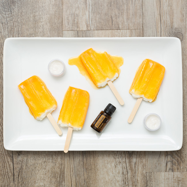 Orange Oil Creamsicle Lip Balm DIY doTERRA Essential Oils