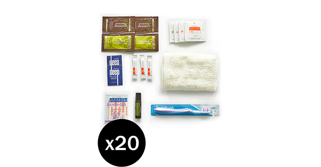 72-Hour Emergency Relief Hygiene Kit (20-Pack) | doTERRA Essential