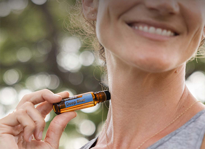 doTERRA Deep Blue Touch Header Mobile
