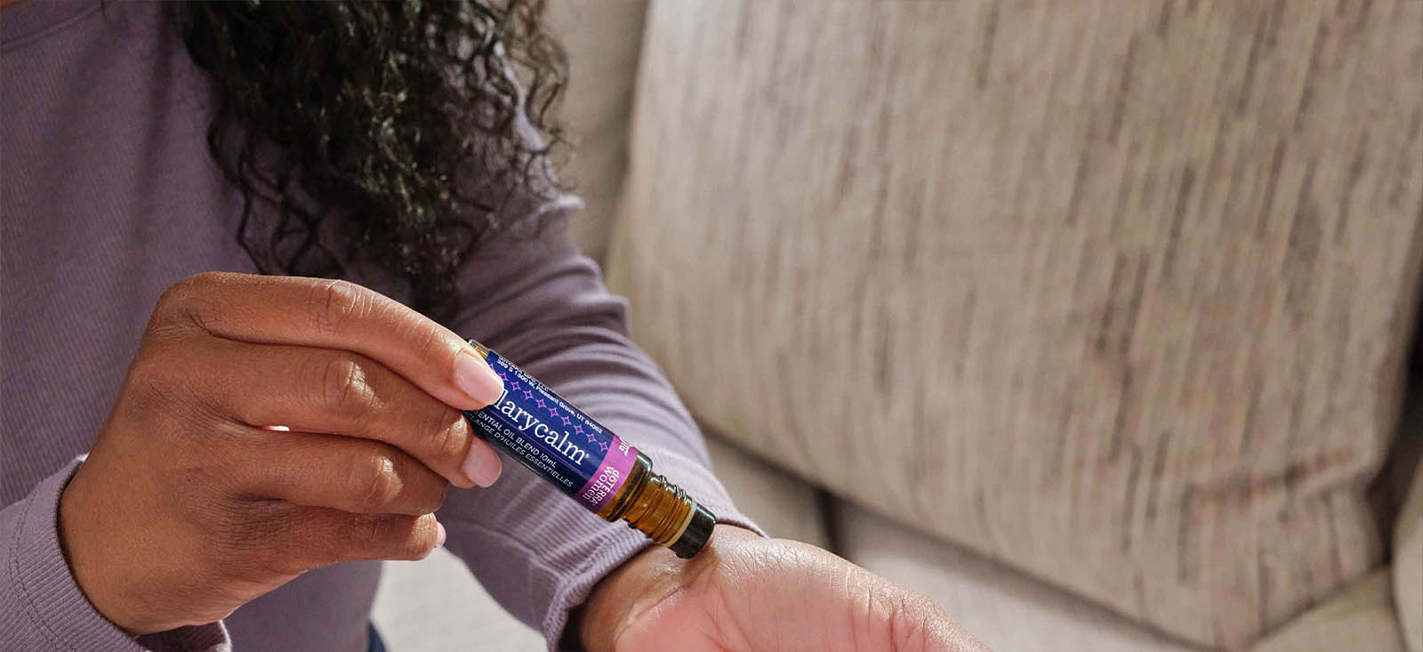 ClaryCalm Essential Oil Header Desktop