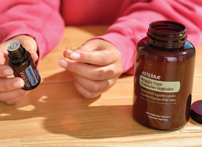 Veggie Caps Header Mobile