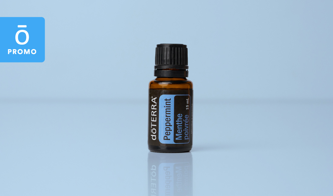 Bottle of Peppermint oil.