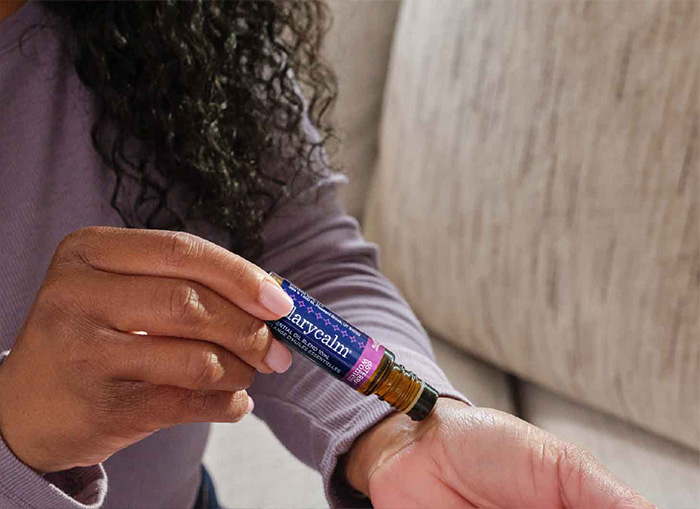 ClaryCalm Essential Oil Header Mobile