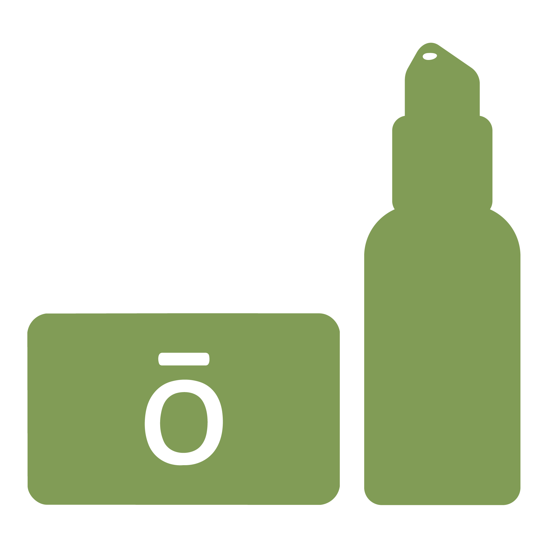 Hair, beard, and bath bundle icon