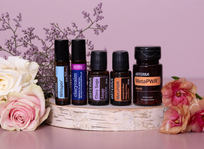 Women's Day Sale products with flower decorations.