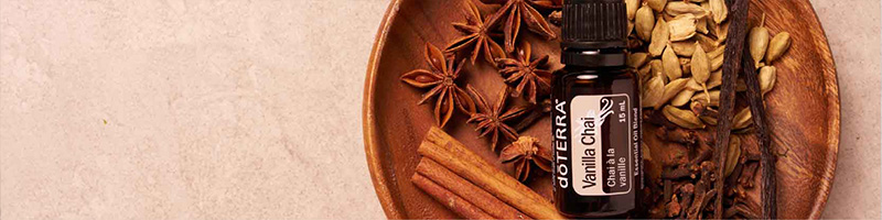 Vanilla Chai Blend with Laluz Diffuser - Vanilla Chai 15 mL Desktop