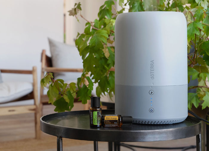 Dawn Aroma Humidifier with Lemon Eucalyptus and Wild Orange