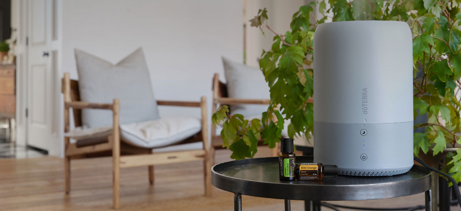Dawn Aroma Humidifier with Lemon Eucalyptus and Wild Orange