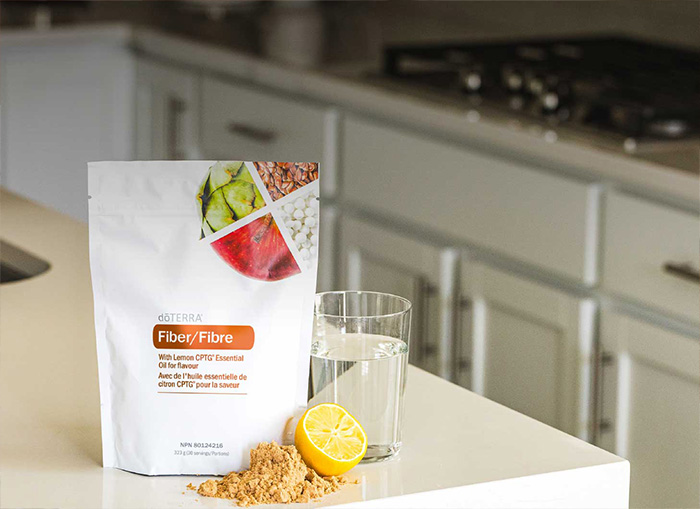 doTERRA Fiber Header Mobile