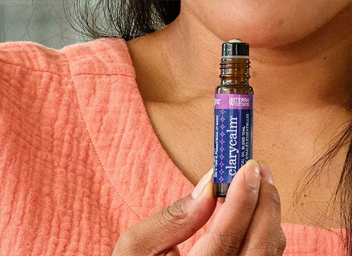 ClaryCalm Essential Oil Benefits Mobile