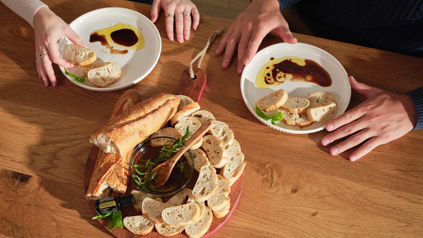 Essential Oil Italian Bread Dip