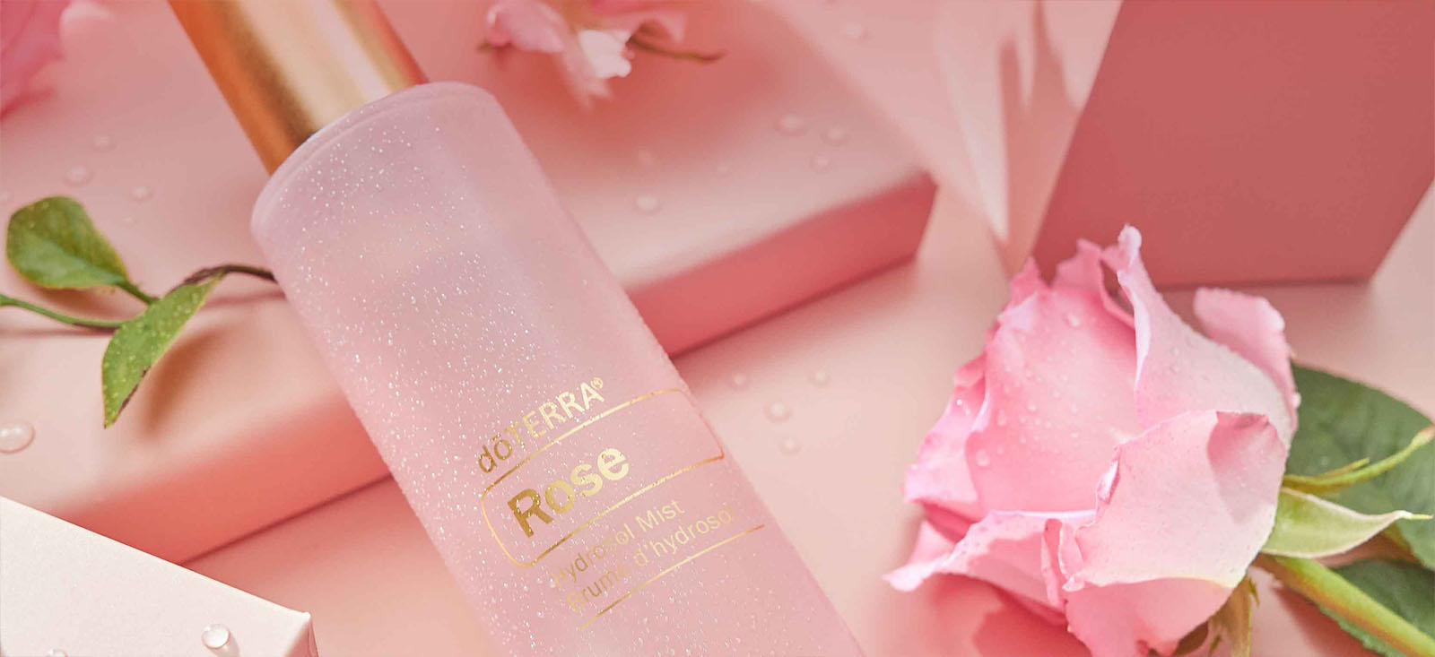 Rose Hydrosol Mist - Header Desktop