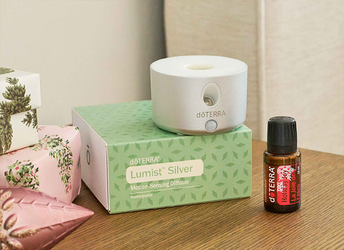 Lumist Silver with Holiday Joy Blend Benefits Mobile