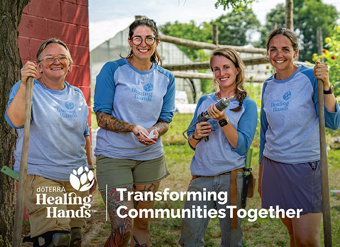 doTERRA Healing Hands, Transforming Communities Together
