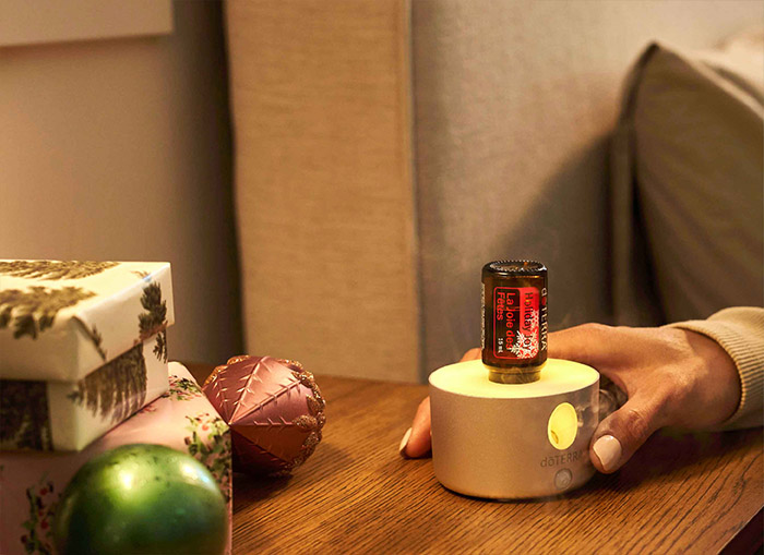 Lumist Silver with Holiday Joy Blend Header Mobile