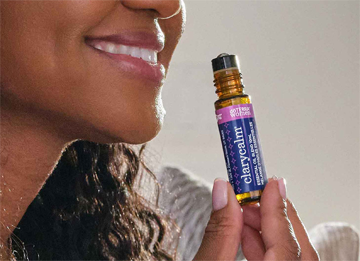 ClaryCalm Essential Oil Uses Mobile