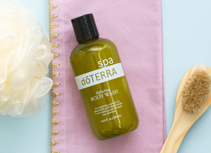 doTERRA spa body wash