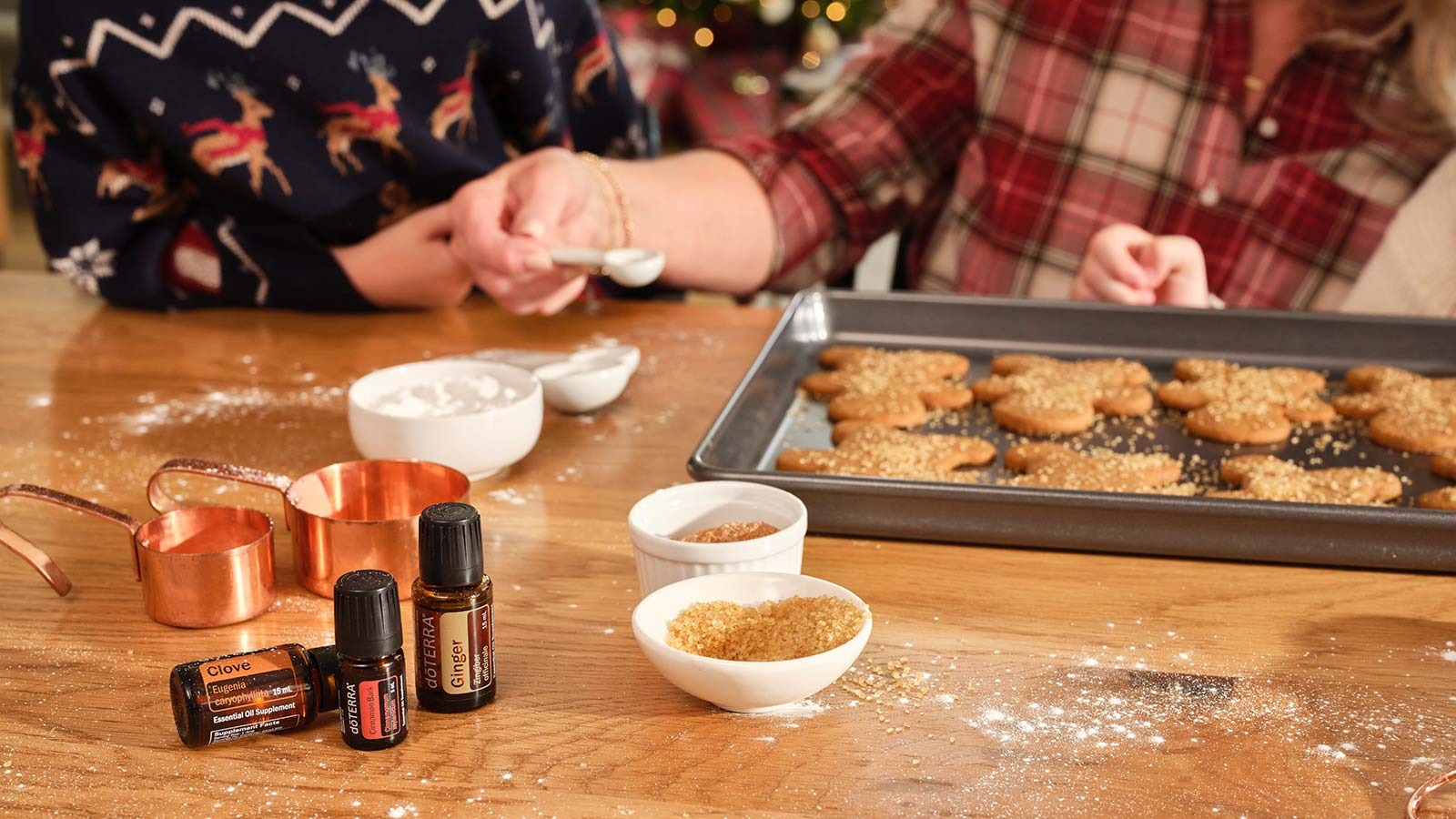 Essential Oil Gingerbread Cookies