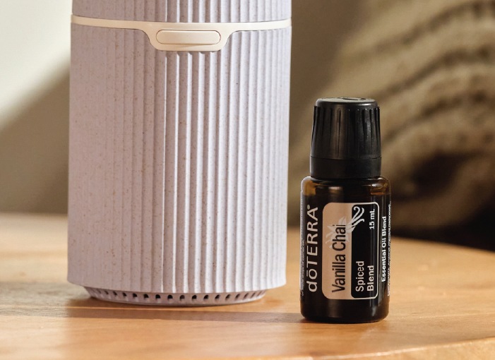 Vanilla Chai essential oil and Pilot Diffuser