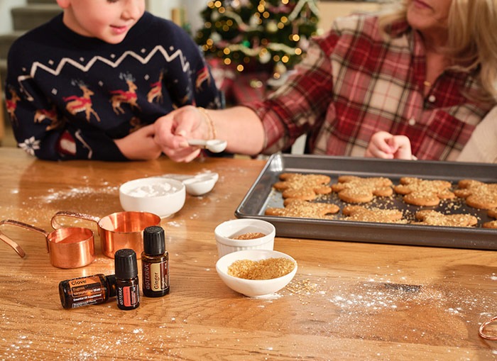 Essential Oil Gingerbread Cookies