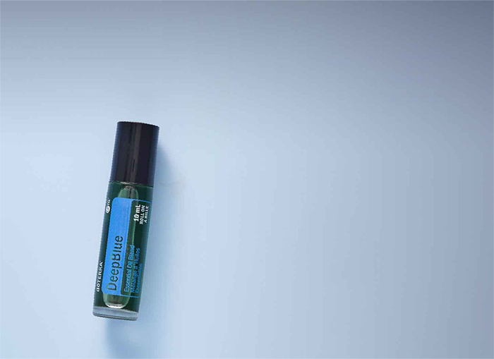 Deep Blue Roll On Header Mobile