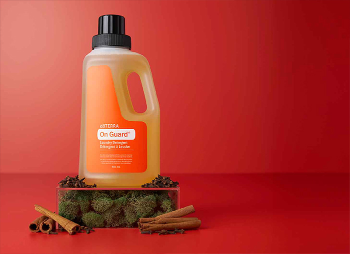 On Guard Laundry Detergent Uses Mobile