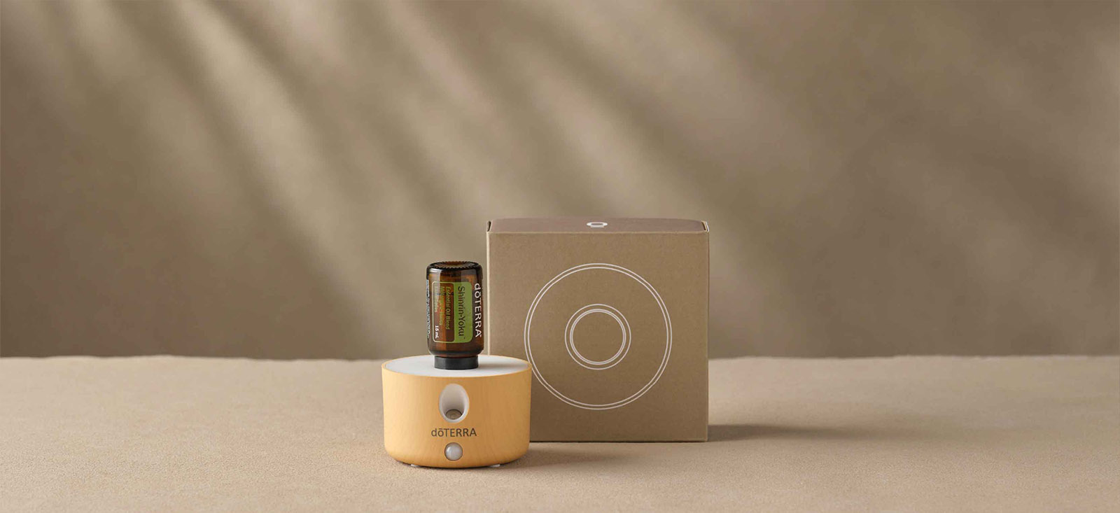 Lumist Natural Diffuser and Shinrin-Yoku 15 mL gift bundle Header Desktop