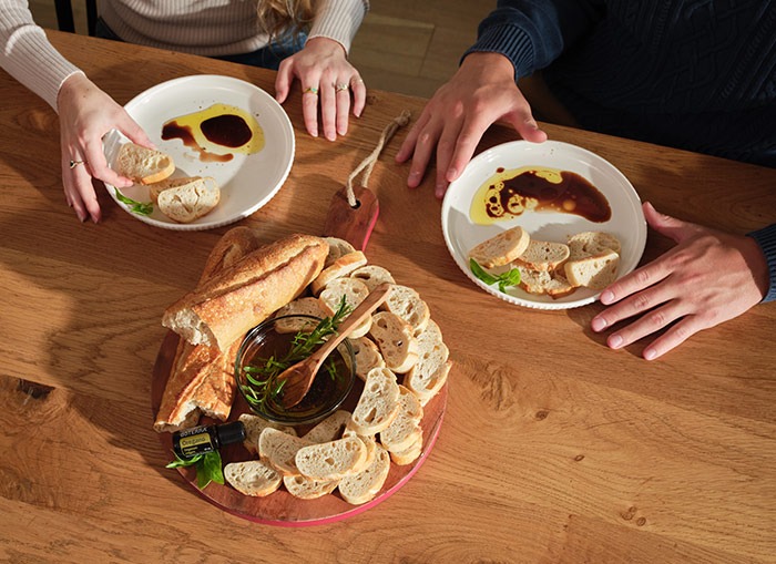 Essential Oil Italian Bread Dip