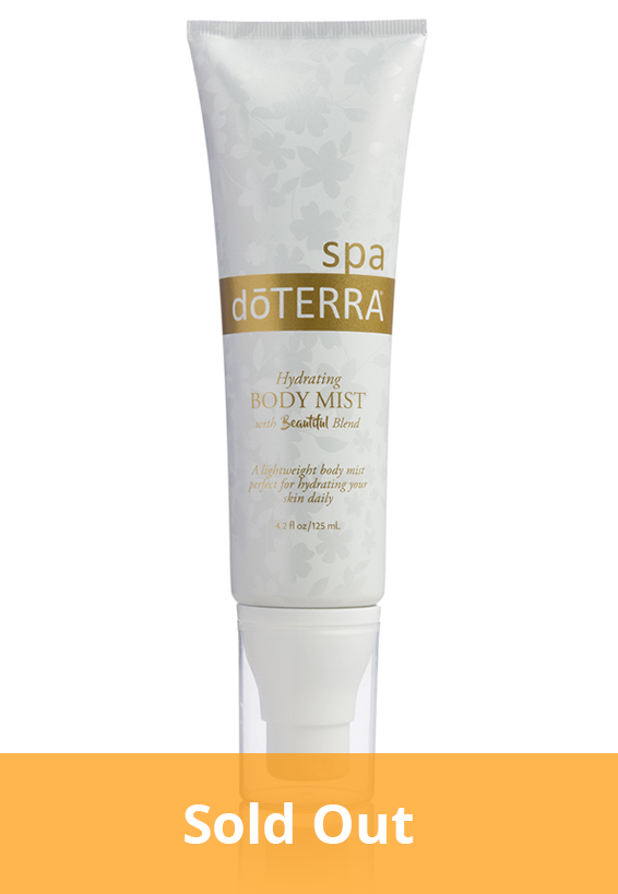 dōTERRA spa Hydrating Body Mist with Beautiful Blend
