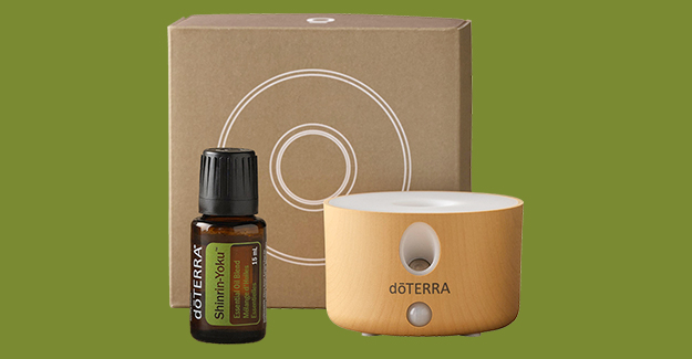 Lumist Natural Diffuser + Shinrin-Yoku 15 mL | doTERRA Essential Oils