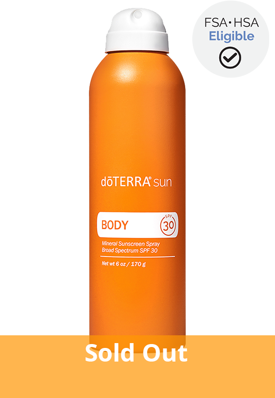 doTERRA sun Body Mineral Sunscreen Spray
