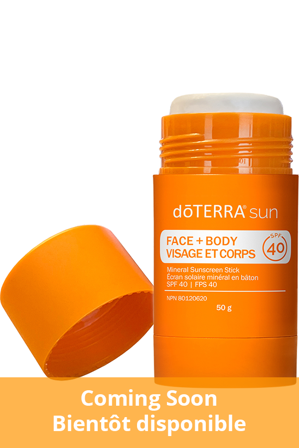 Écran solaire minéral en bâton pour le visage et le corps 