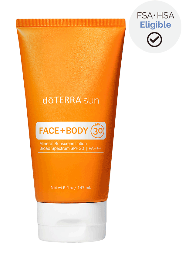 doTERRA sun Face + Body Mineral Sunscreen Lotion