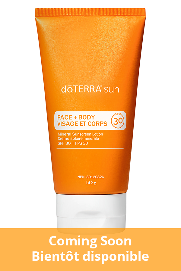 doTERRA Face Body Mineral Sunscreen Lotion 