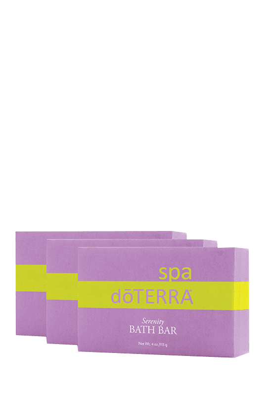 doTERRA Serenity Bath Bar 3pk