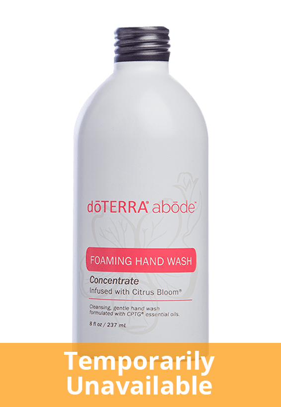 dōTERRA abōde Foaming Hand Wash Concentrate Infused with Citrus Bloom