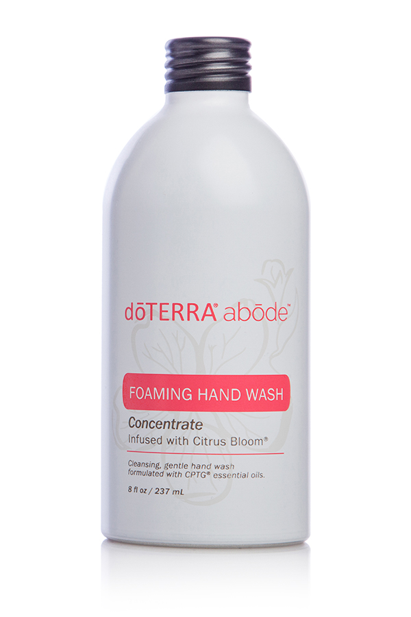 Abode Foaming Hand Wash Concentrate with Citrus Bloom dōTERRA Essential Oils
