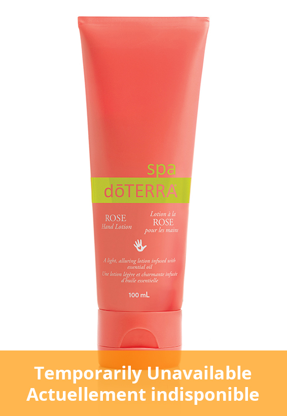 doTERRA SPA Rose Hand Lotion dōTERRA Essential Oils